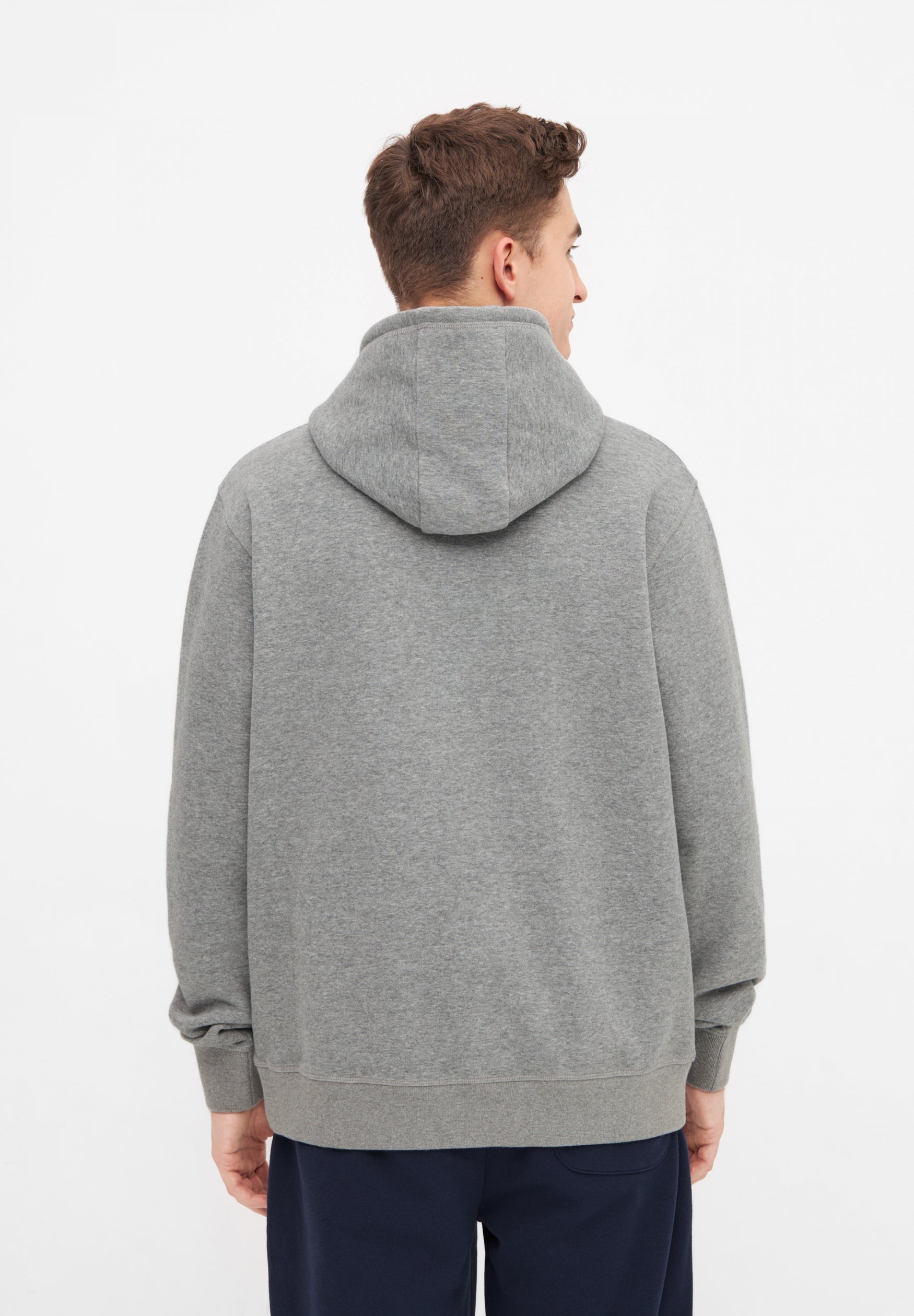 bench-kalmar-hoodie-herren-maritime-blue-knopfleiste image 3