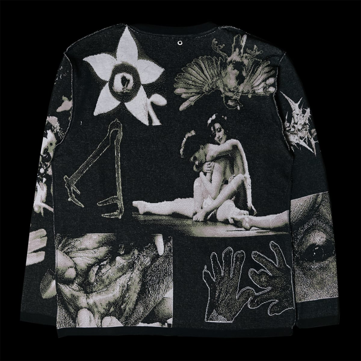 milk-of-lime-garments-poison-garden-sweater image 2