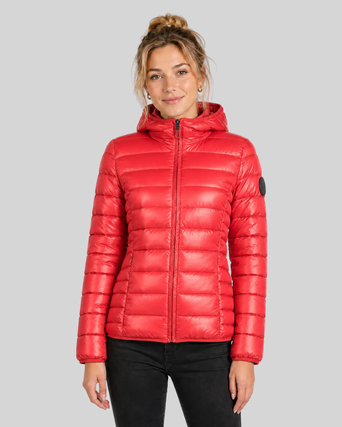 geographical-norway-annecy-hood-damen-steppjacke-in-rot image 1