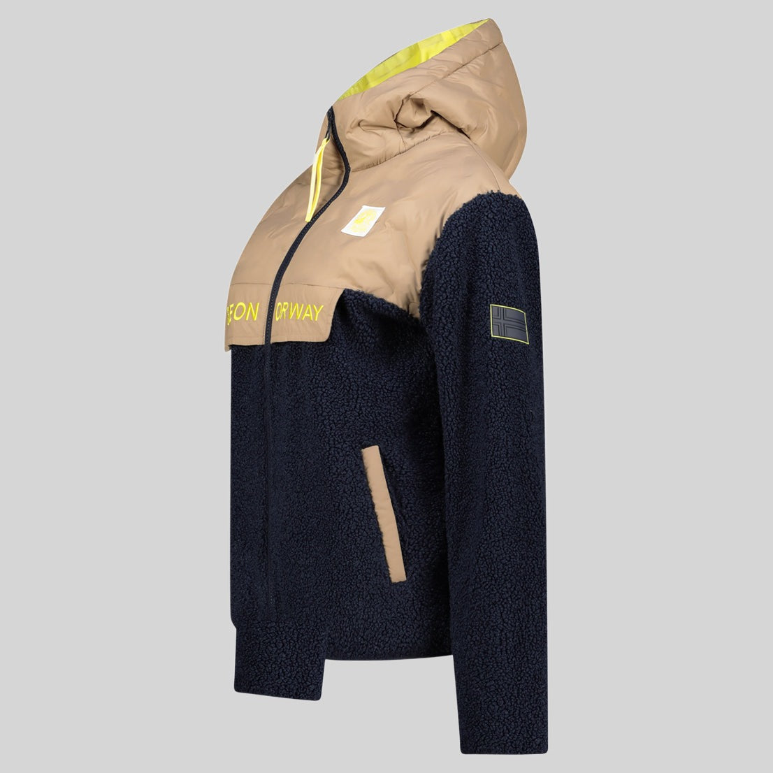 geographical-norway-techic-fz-damen-fleecejacke-in-marine image 4