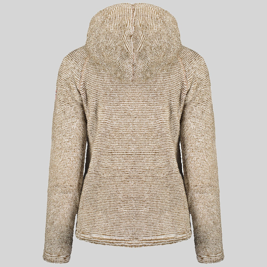 geographical-norway-trigo-damen-fleecejacke-dunkelgrau-kapuze image 7