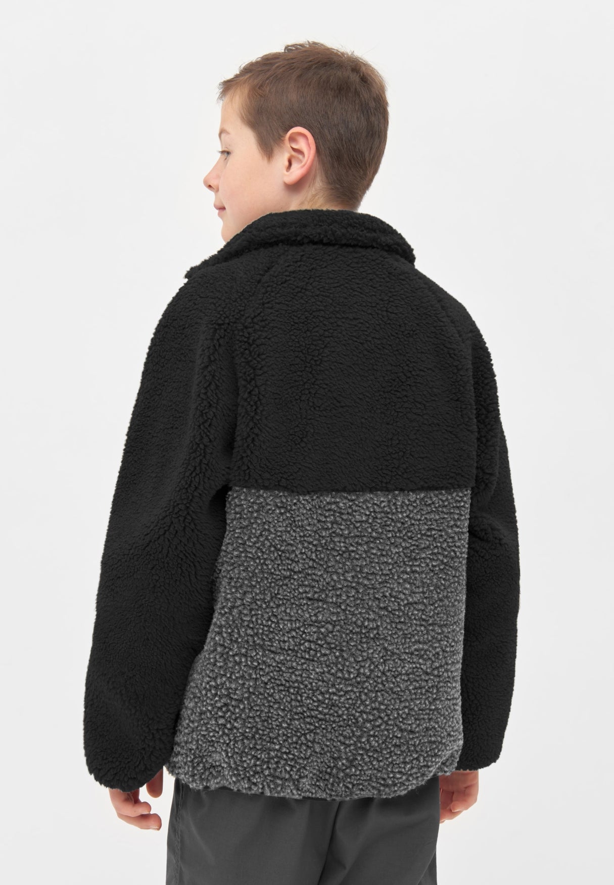 bench-pepito-b-sherpa-fleecejacke-jungen-schwarz-fleece image 3
