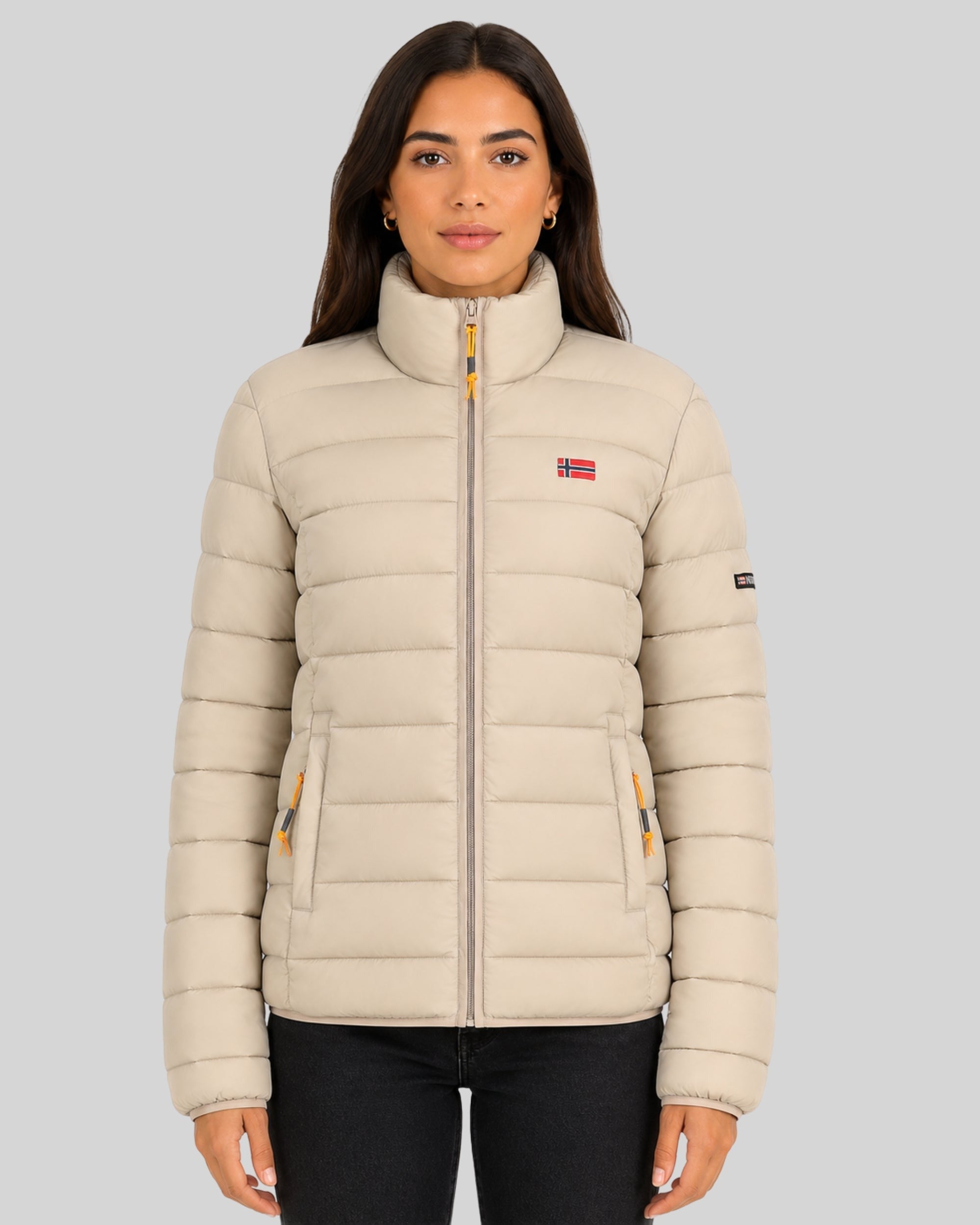 geographical-norway-atikolor-basic-damen-steppjacke-bordeaux image 6