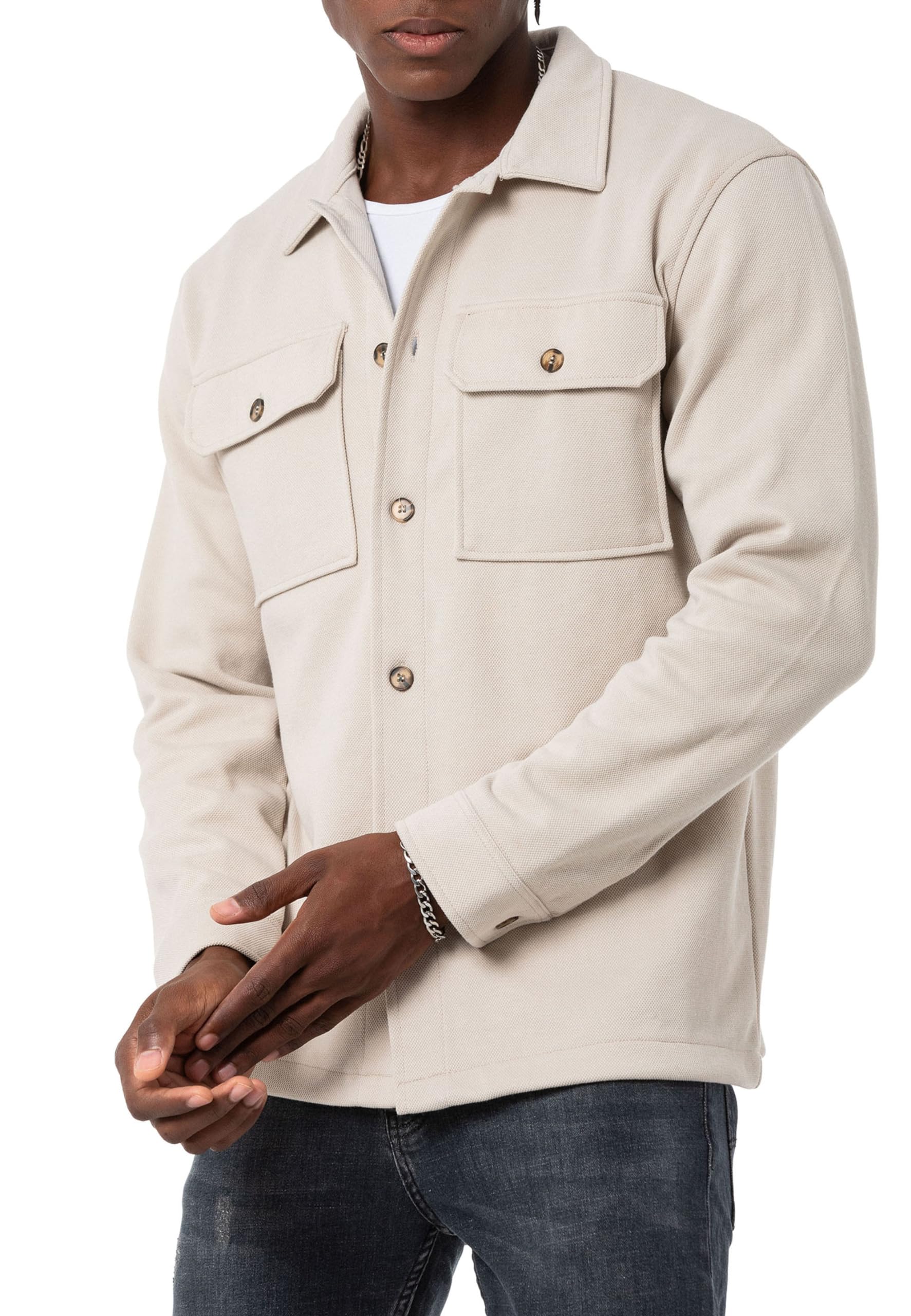 redbridge-hemden-oversized-overshirt-hemdjacke-beige-s image 2
