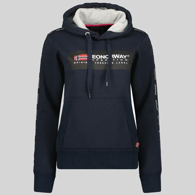 geographical-norway-gathlete-hoodie-damen-marine-gr-m image 1