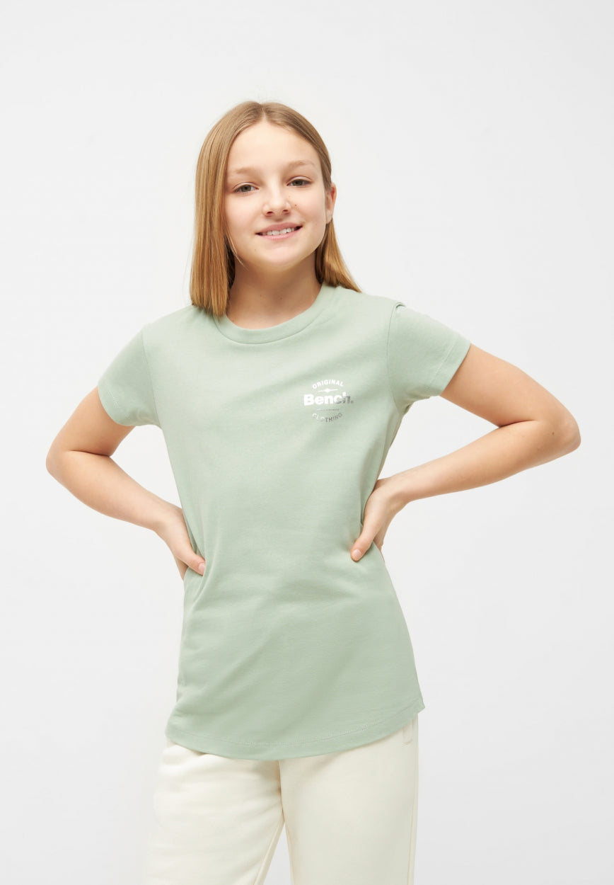 bench-shiny-t-shirt-m-dchen-kurzarm-mauve image 6
