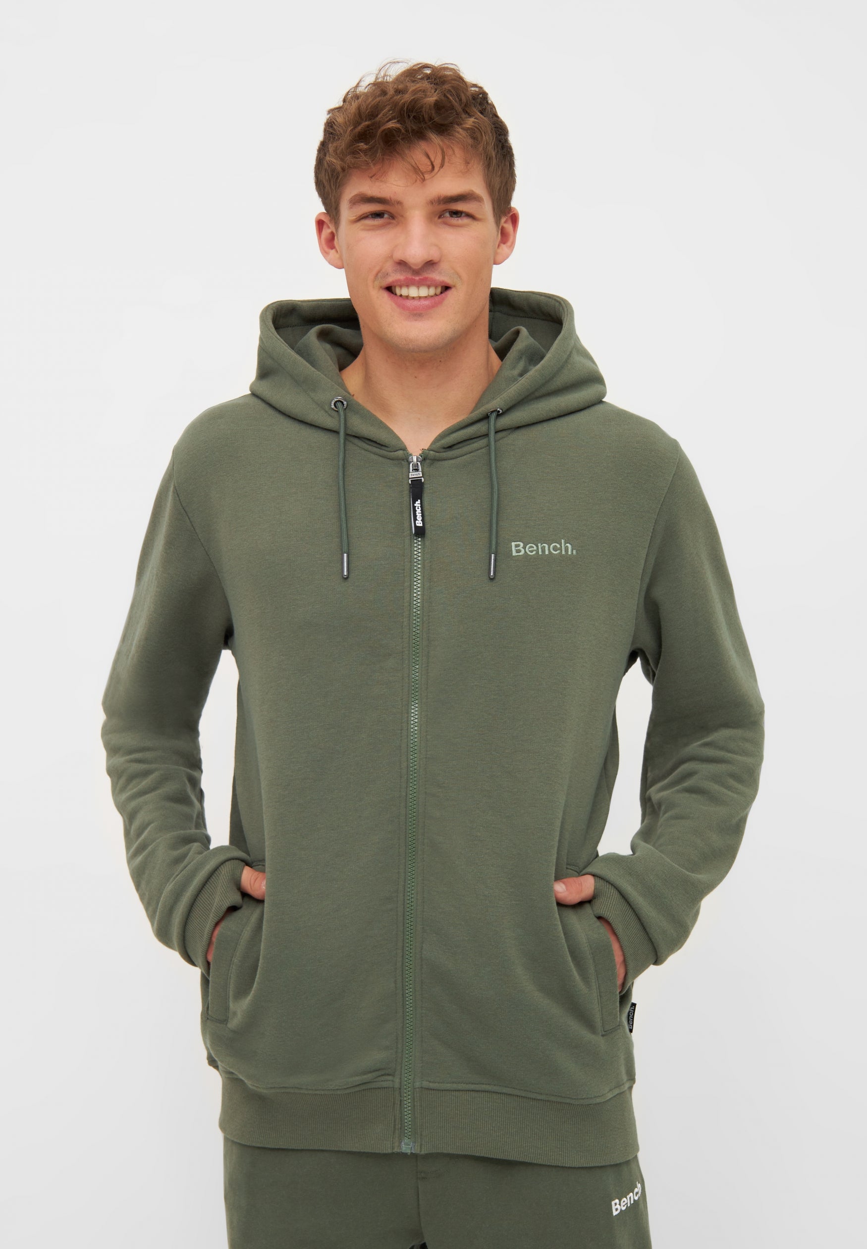 bench-alert-sweatjacke-herren-mit-kapuze-lava-smoke image 2