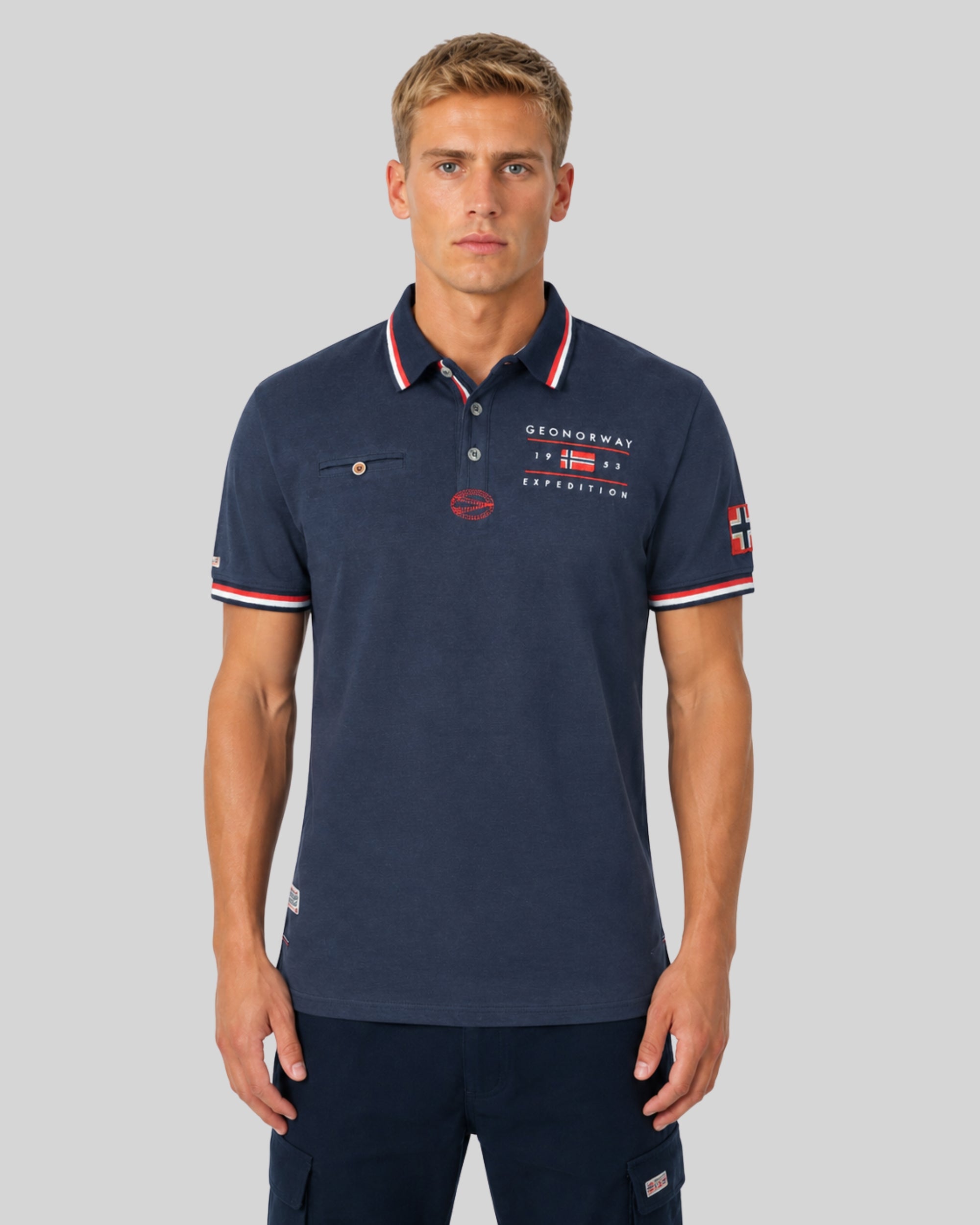 geographical-norway-konbustyble-herren-polo-marine-baumwolle image 6