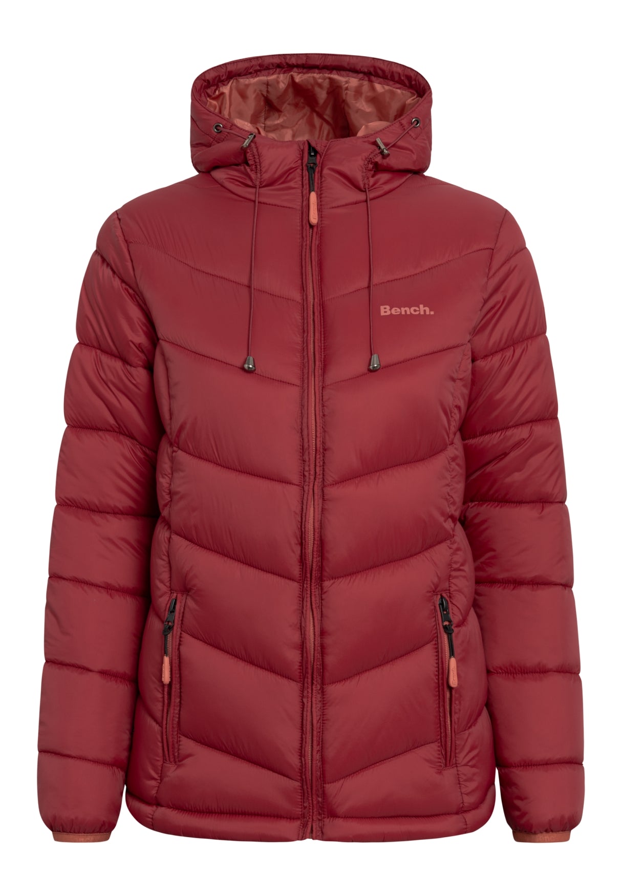 bench-jiyra-pufferjacke-damen-cranberry-40-12-slim-fit image 1