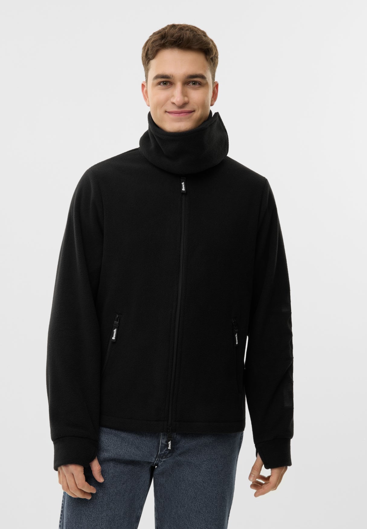 bench-kadera-herren-fleecejacke-navy-regular-fit-polyester image 2