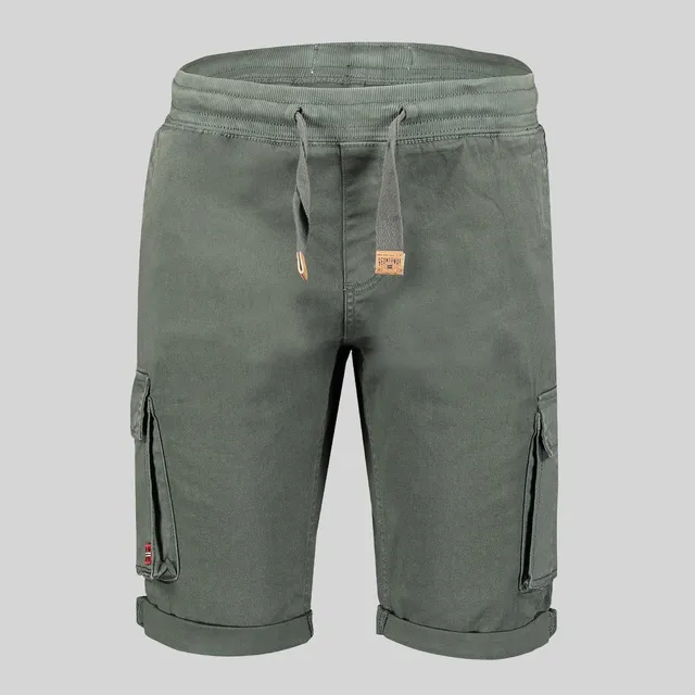 geographical-norway-plaire-bermuda-herren-kaki-sommer-baumwolle image 1