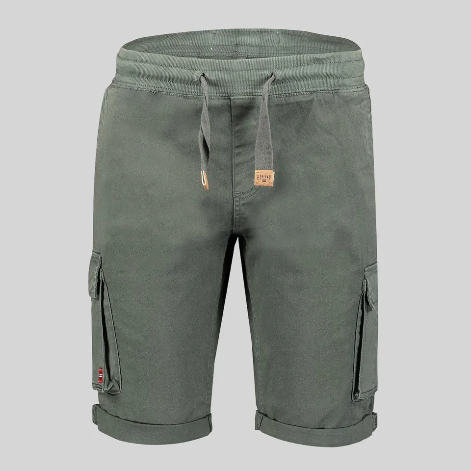 geographical-norway-plaire-bermuda-herren-kaki-sommer-baumwolle image 1