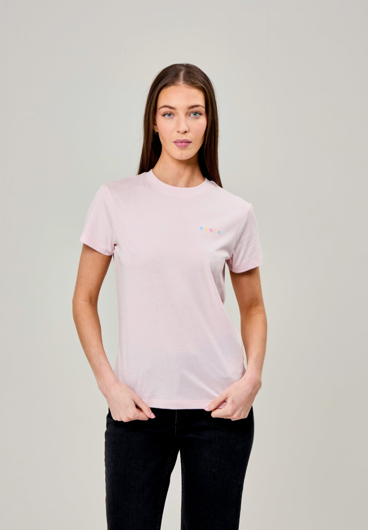 bench-reion-damen-t-shirt-hellrosa-baumwolle image 2