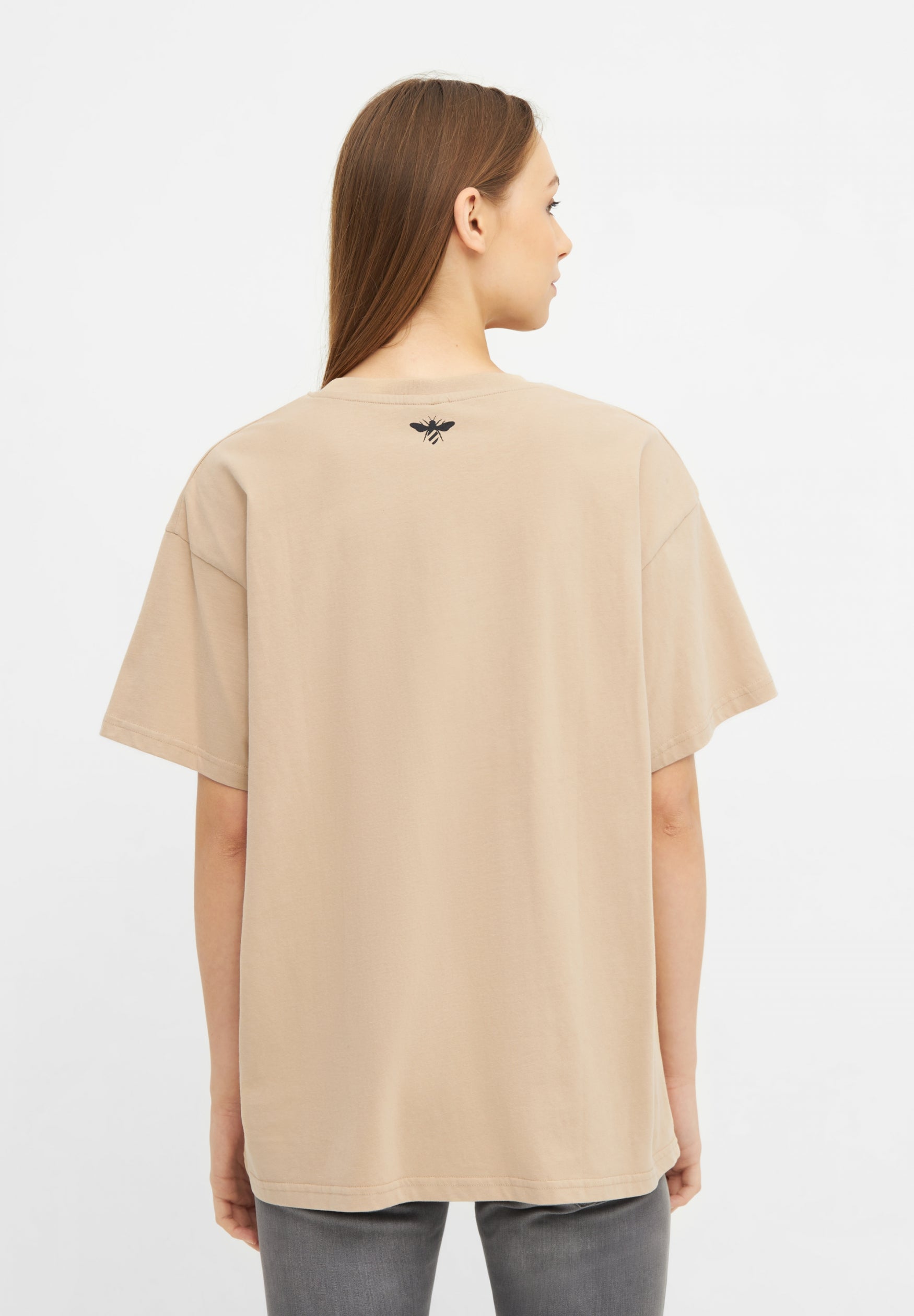 bench-mora-t-shirt-damen-schwarz-baumwolle-print image 3