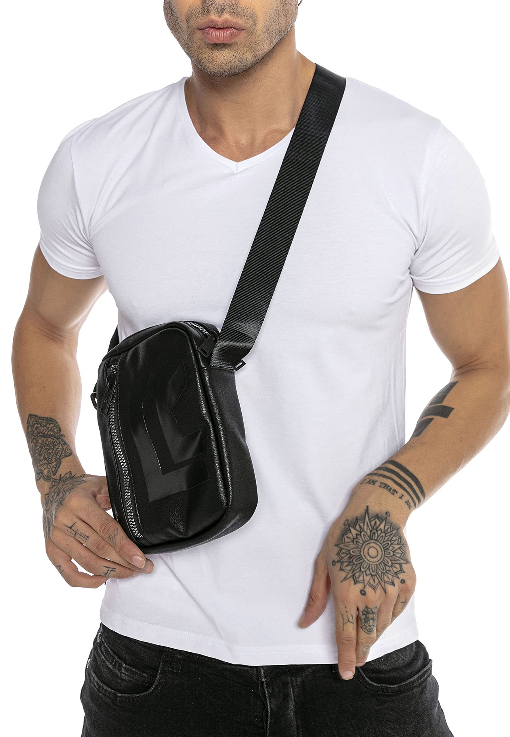 redbridge-sidebag-umh-ngetasche-brusttasche-kunstleder-schwarz image 4