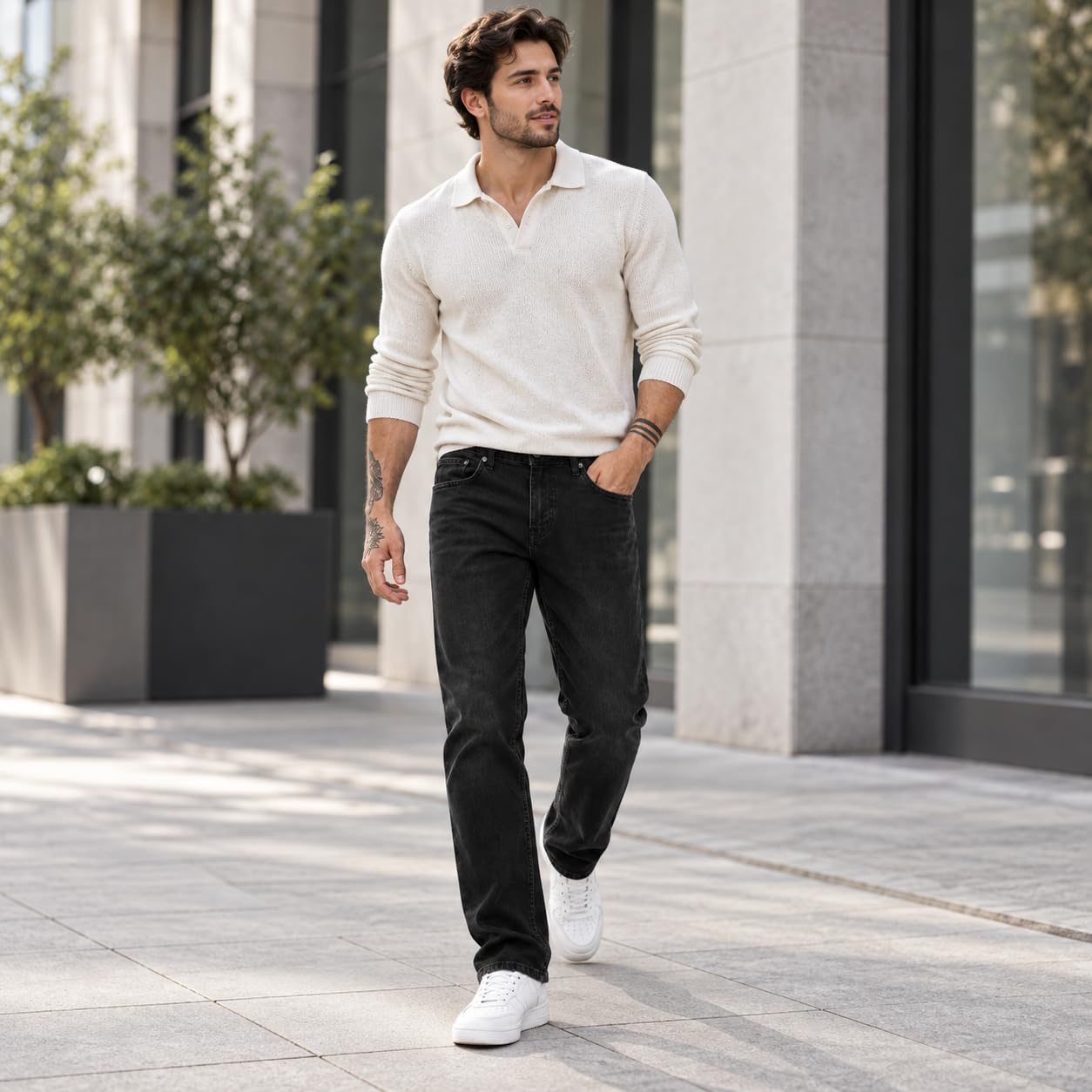 redbridge-jeans-straight-cut-denim-herrenjeans-blau image 2