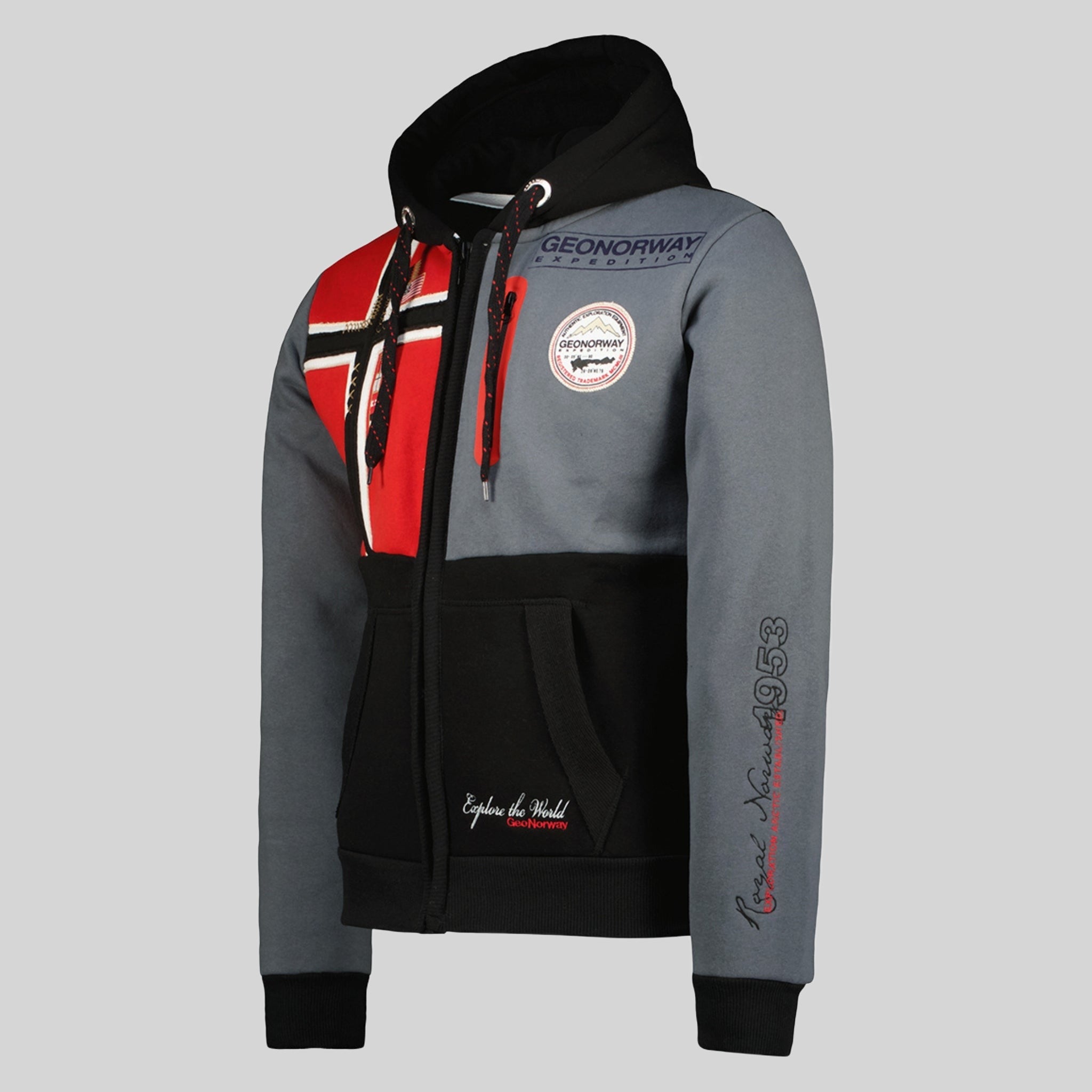 geographical-norway-gexplore-sweatjacke-herren-marine-mit-zip image 7