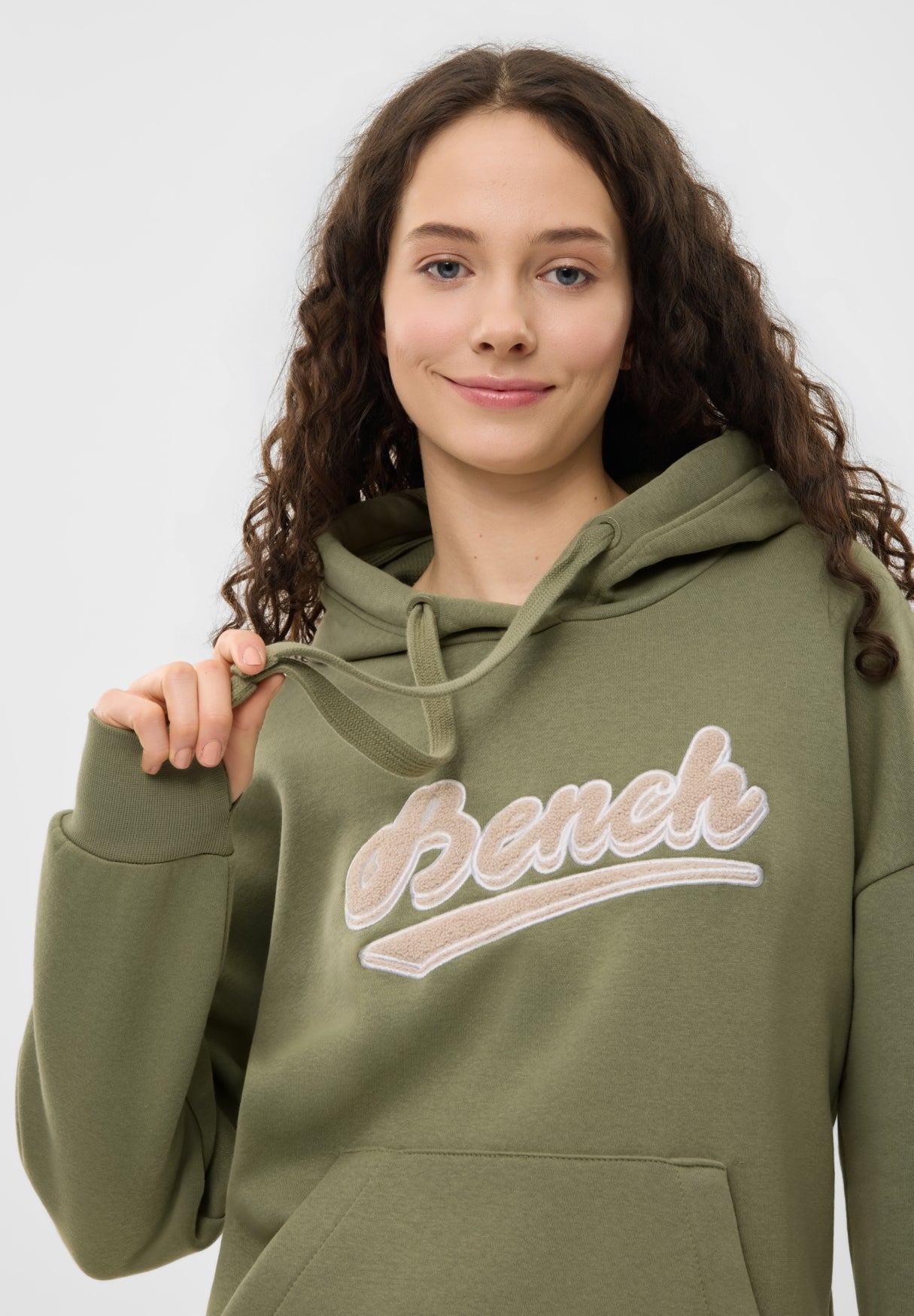 bench-karolina-hoodie-damen-soft-khaki-baumwolle image 4