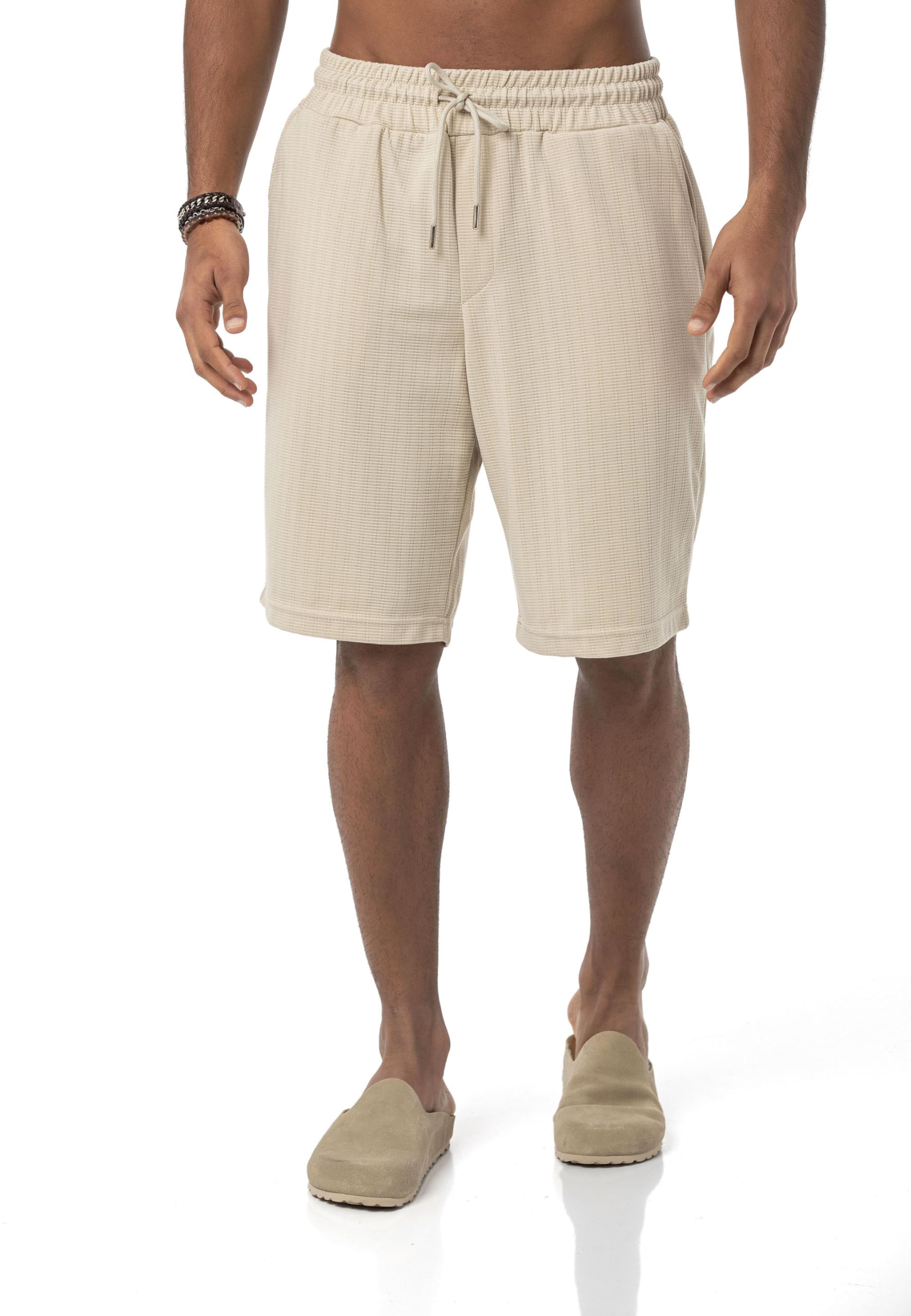 redbridge-sommer-set-hemd-shorts-beige-gr-e-m image 4