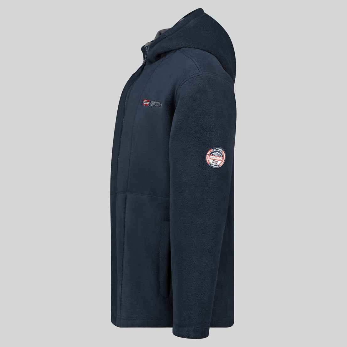 geographical-norway-torleon-hood-herren-fleecejacke-kapuze image 8