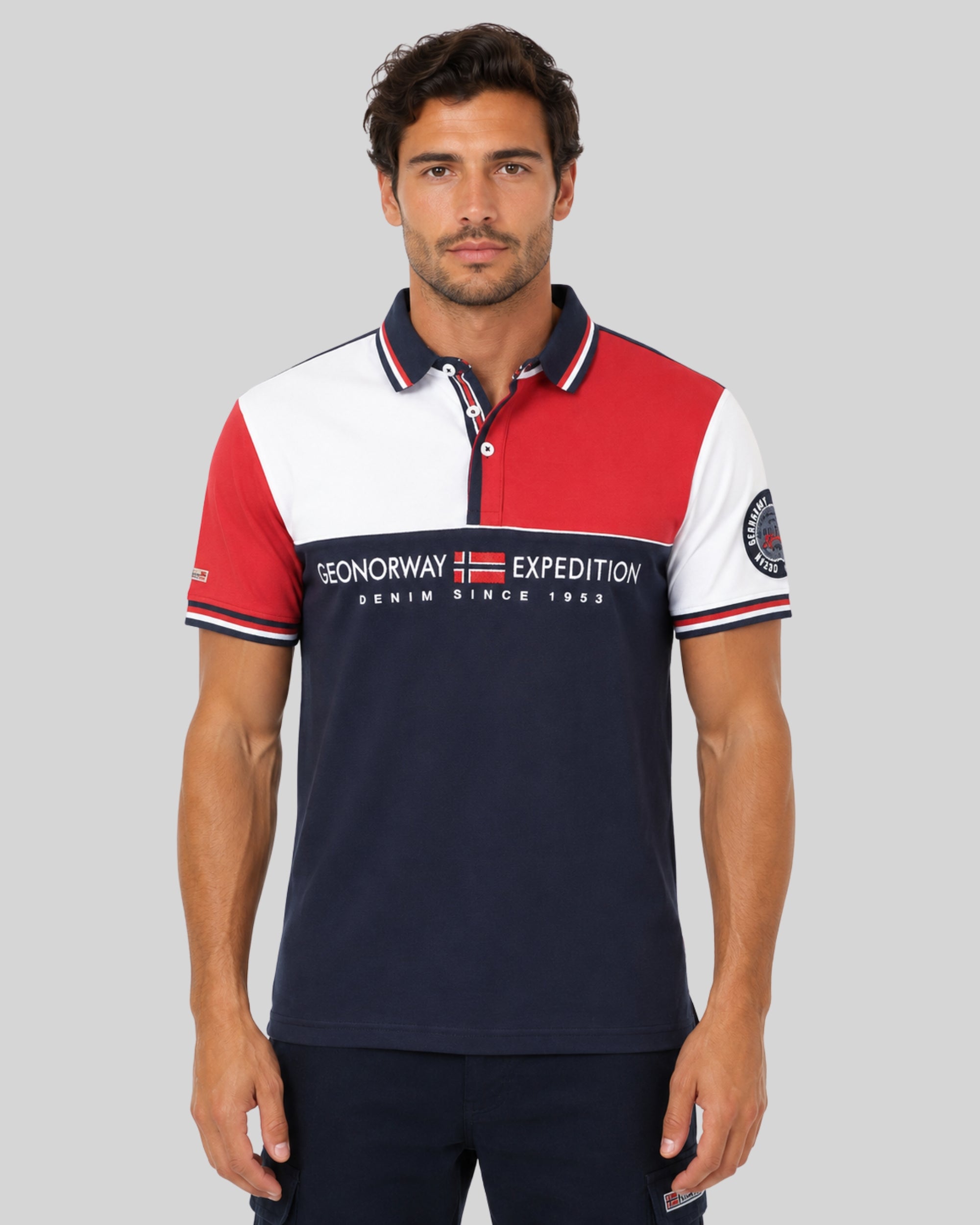 geographical-norway-kondo-polo-herren-wei-baumwolle-m image 6