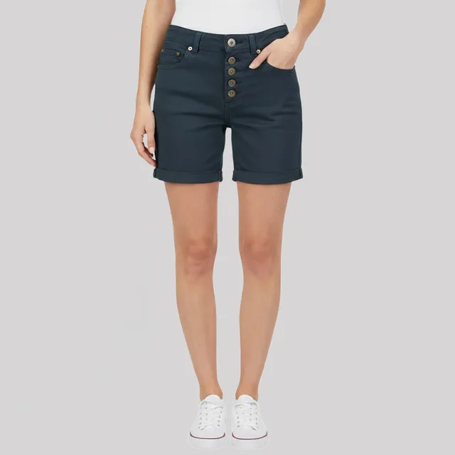 geographical-norway-pisak-damen-shorts-marine-mit-taschen image 1