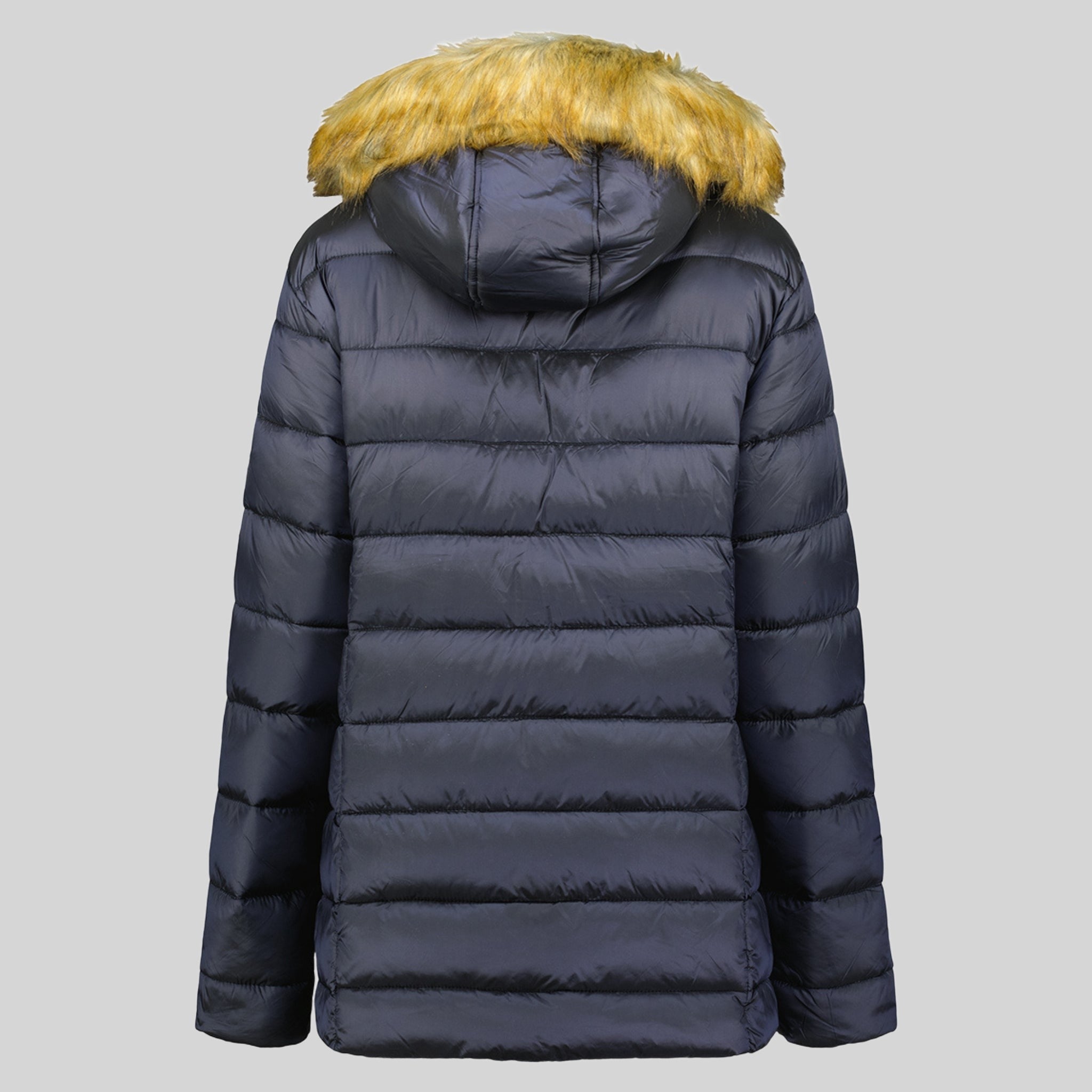 geographical-norway-adela-parka-damen-marine-mit-fellkapuze image 2