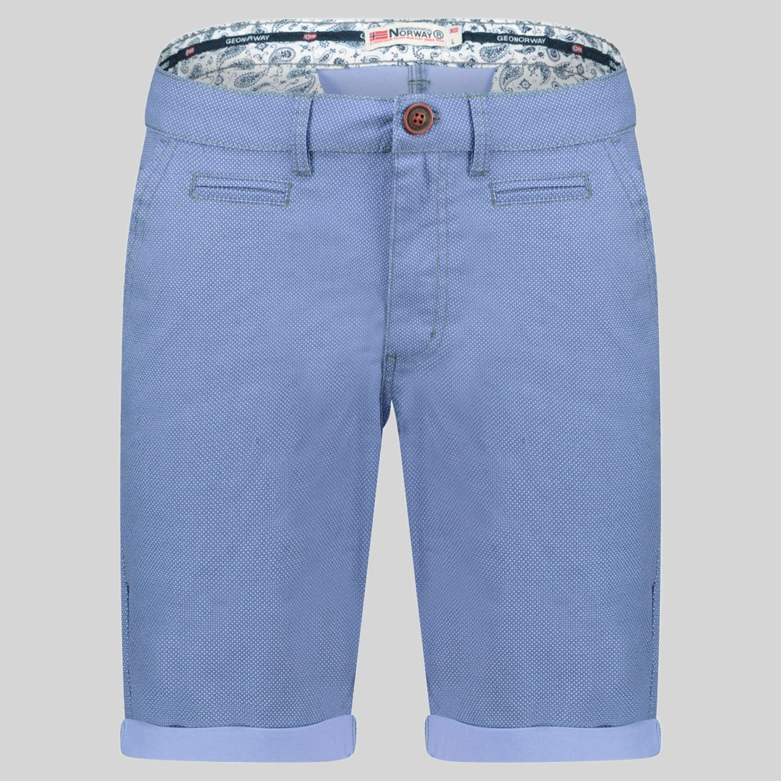geographical-norway-pacome-herren-bermuda-shorts-blau-baumwolle image 3