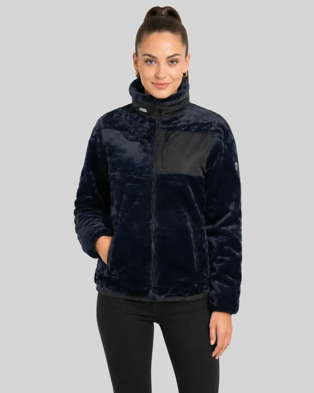 geographical-norway-dorothee-fleecejacke-marine-warme-polaire image 1