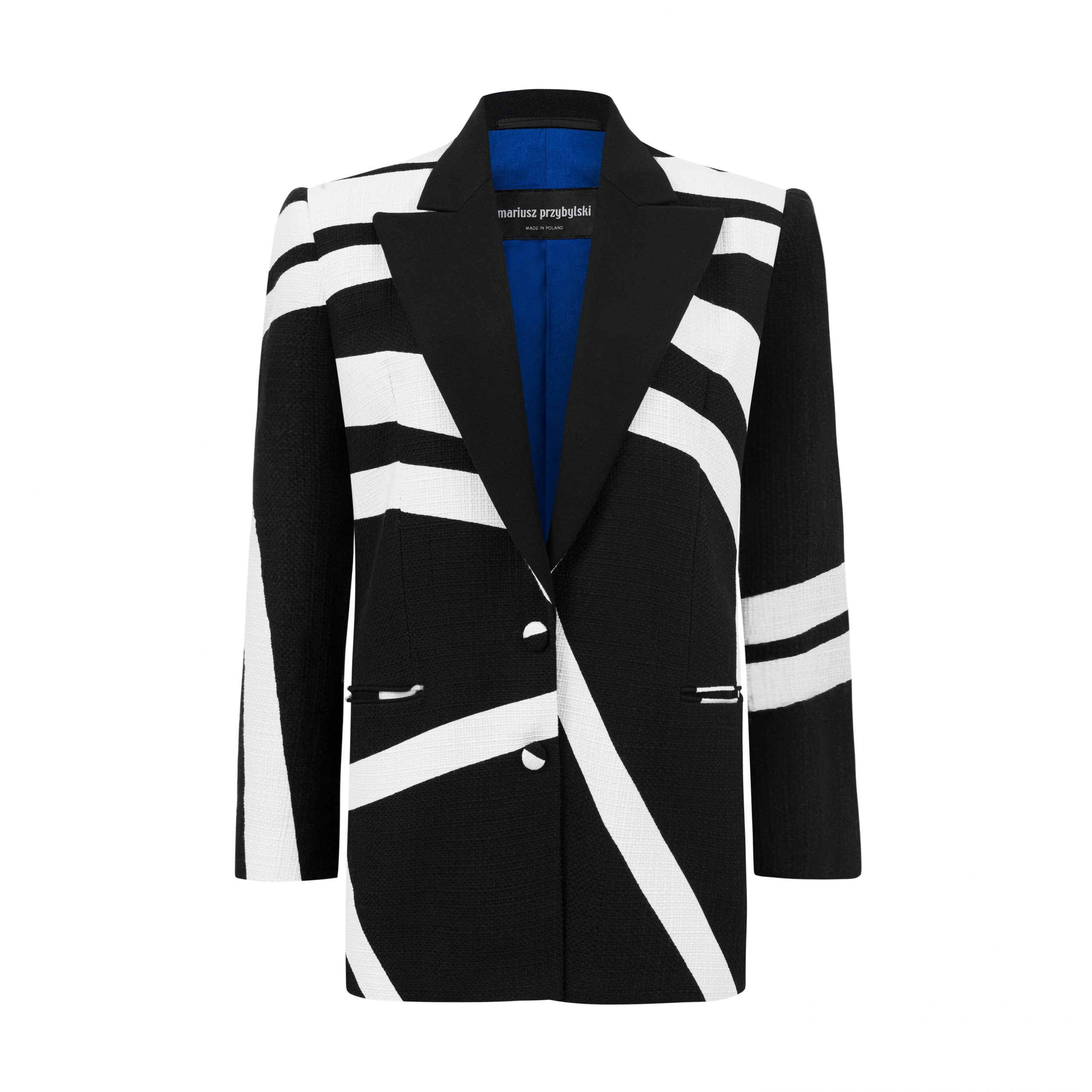 mariusz-przybylski-marynarki-blazer-gestreift image 1