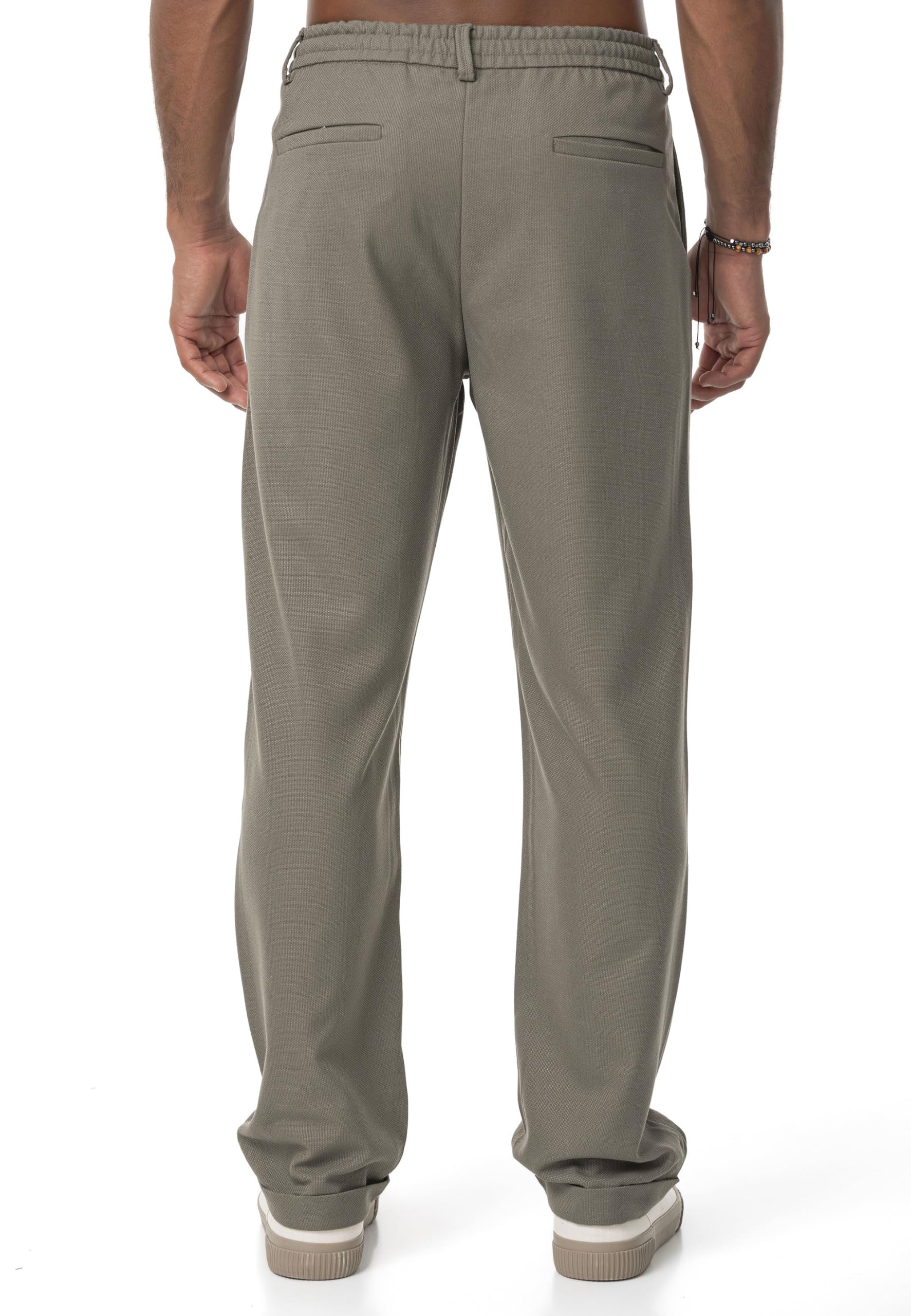 redbridge-hosen-stoffhose-kordelzug-m4328-schwarz image 4