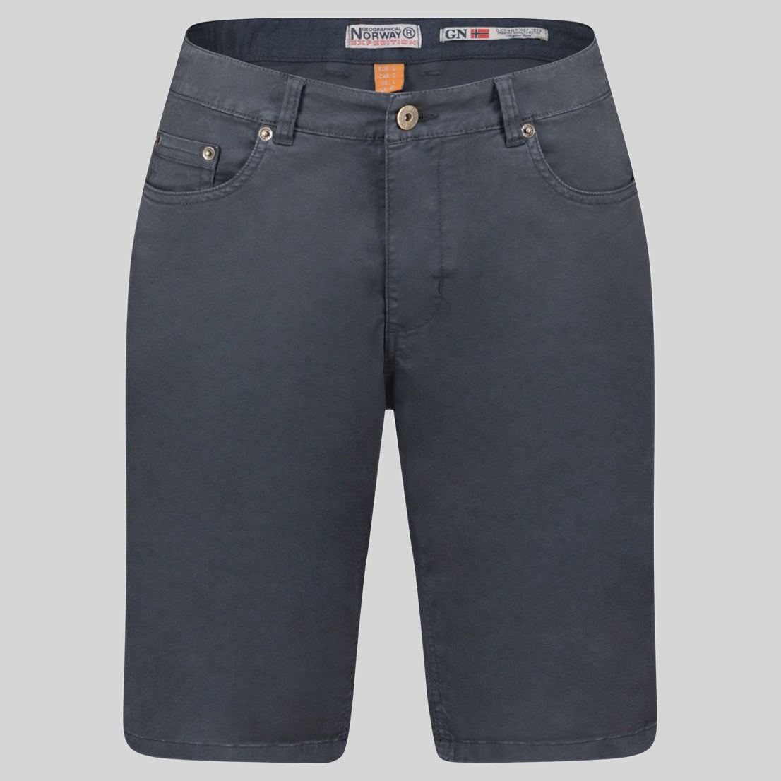 geographical-norway-pampelone-bermuda-herren-baumwolle-kaki image 3