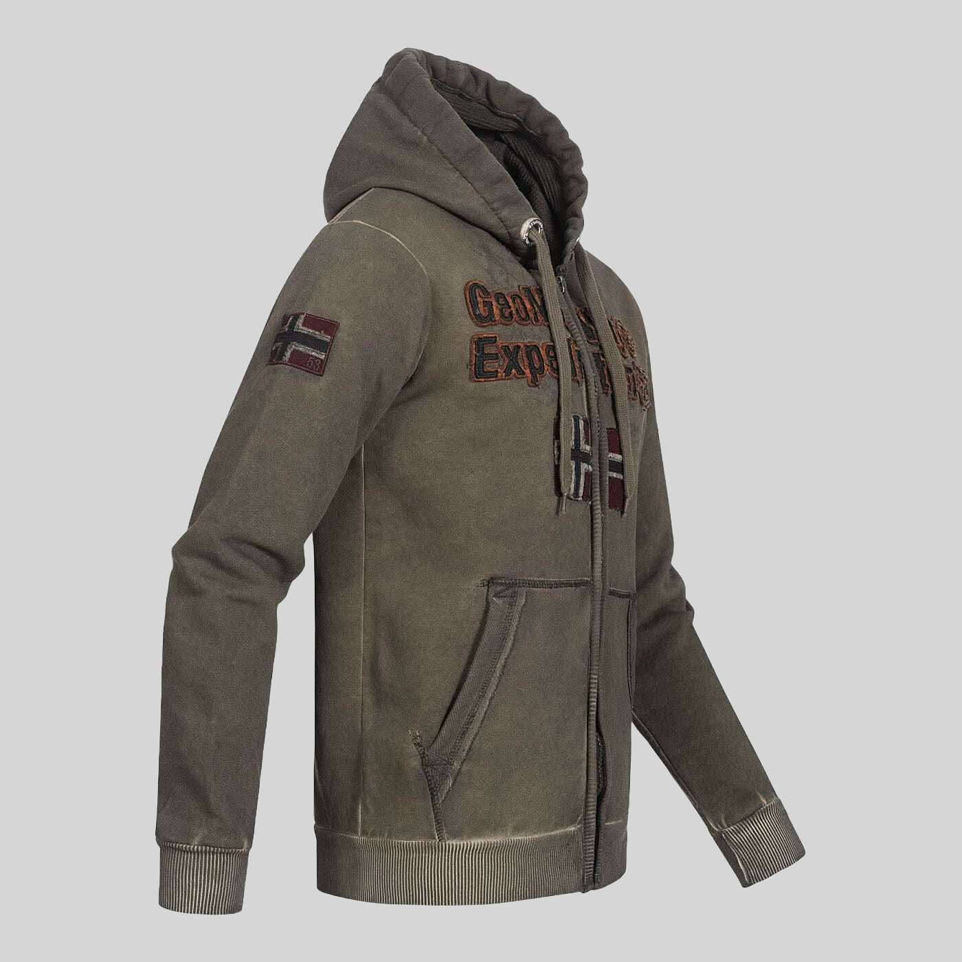 geographical-norway-gimdo-herren-kapuzenpullover-kaki image 5
