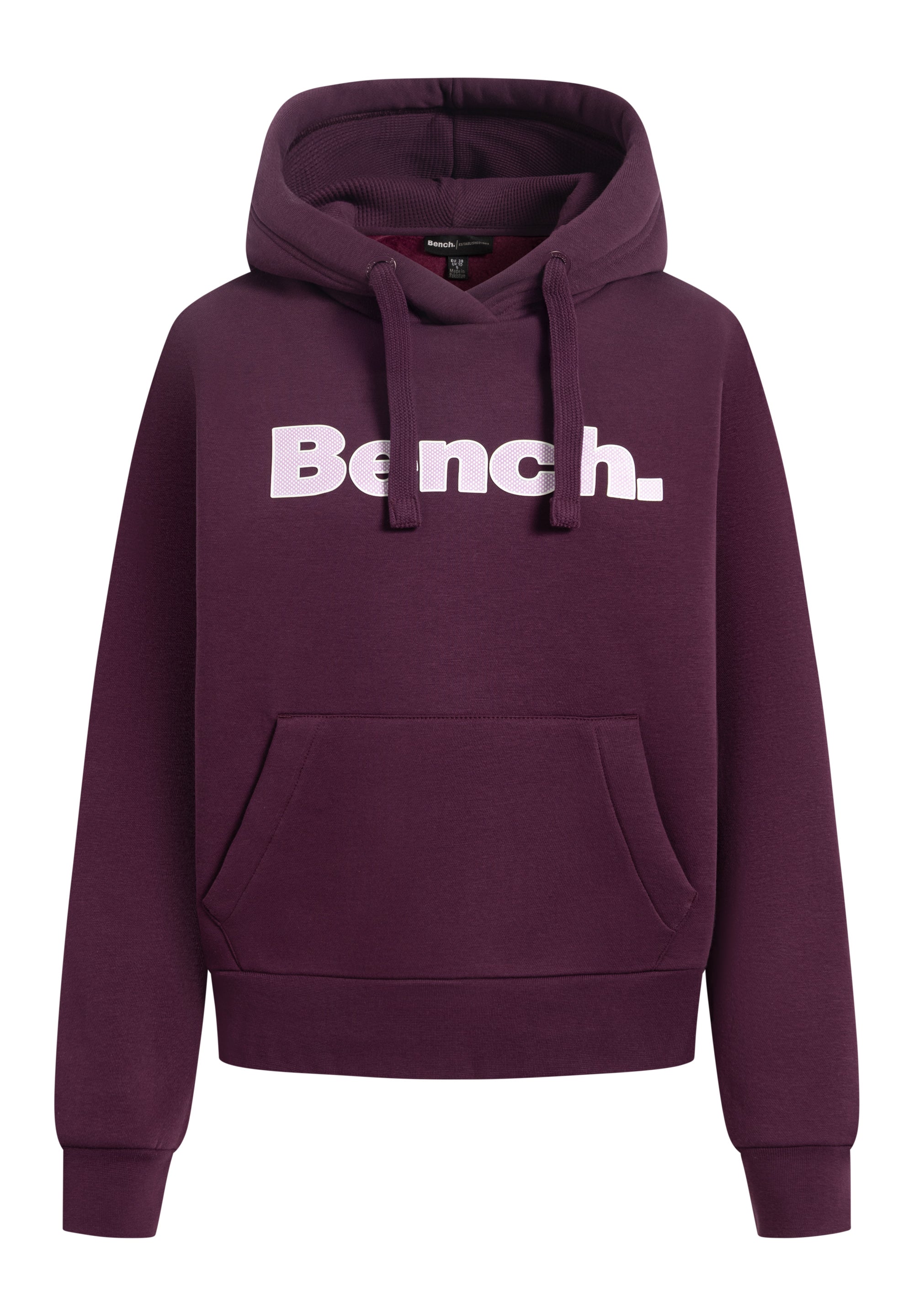bench-tealy-hoodie-damen-schwarz-kapuzenpullover-regular image 1