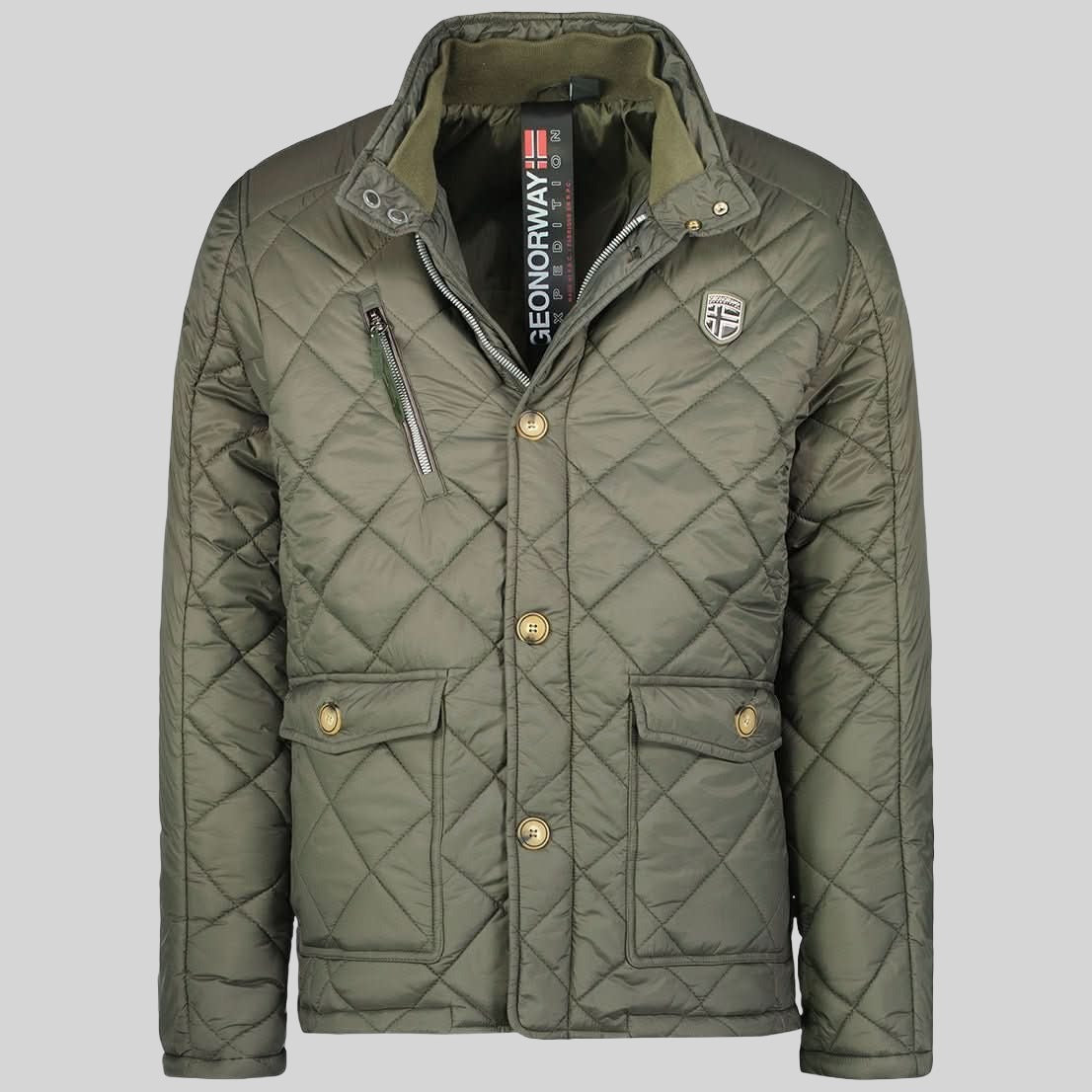 geographical-norway-cargue-herren-blouson-kaki-taschen image 3