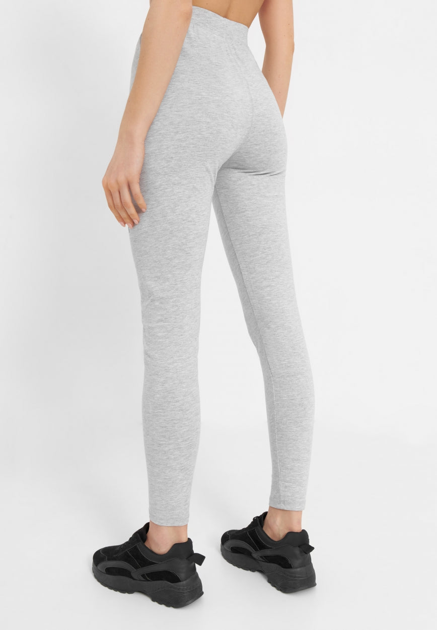 bench-erna-leggings-damen-light-grey-marl-bio-baumwolle image 3