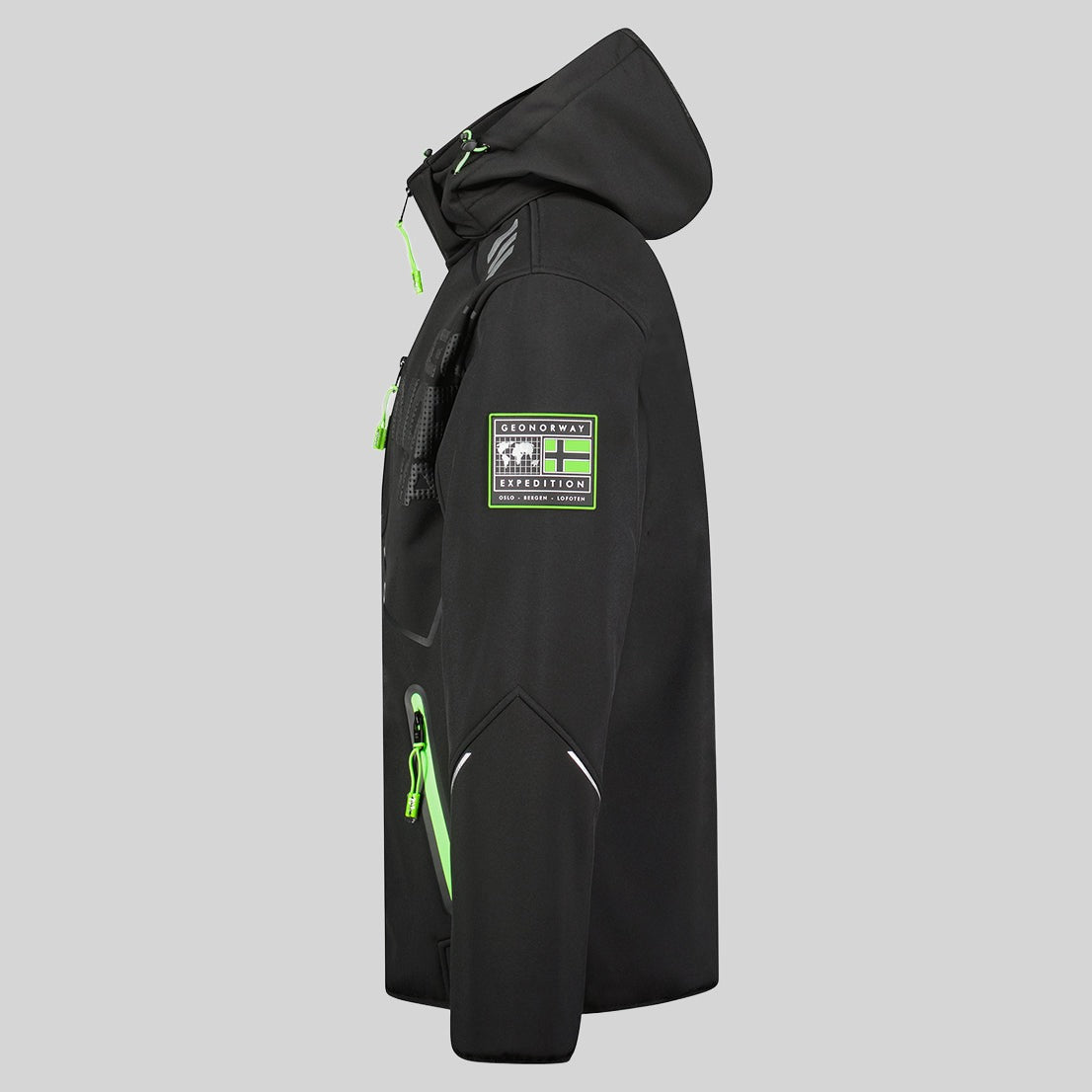 geographical-norway-robin-herren-softshelljacke-schwarz-kapuze image 5