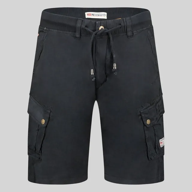 geographical-norway-pakito-herren-bermuda-schwarz-baumwolle image 1