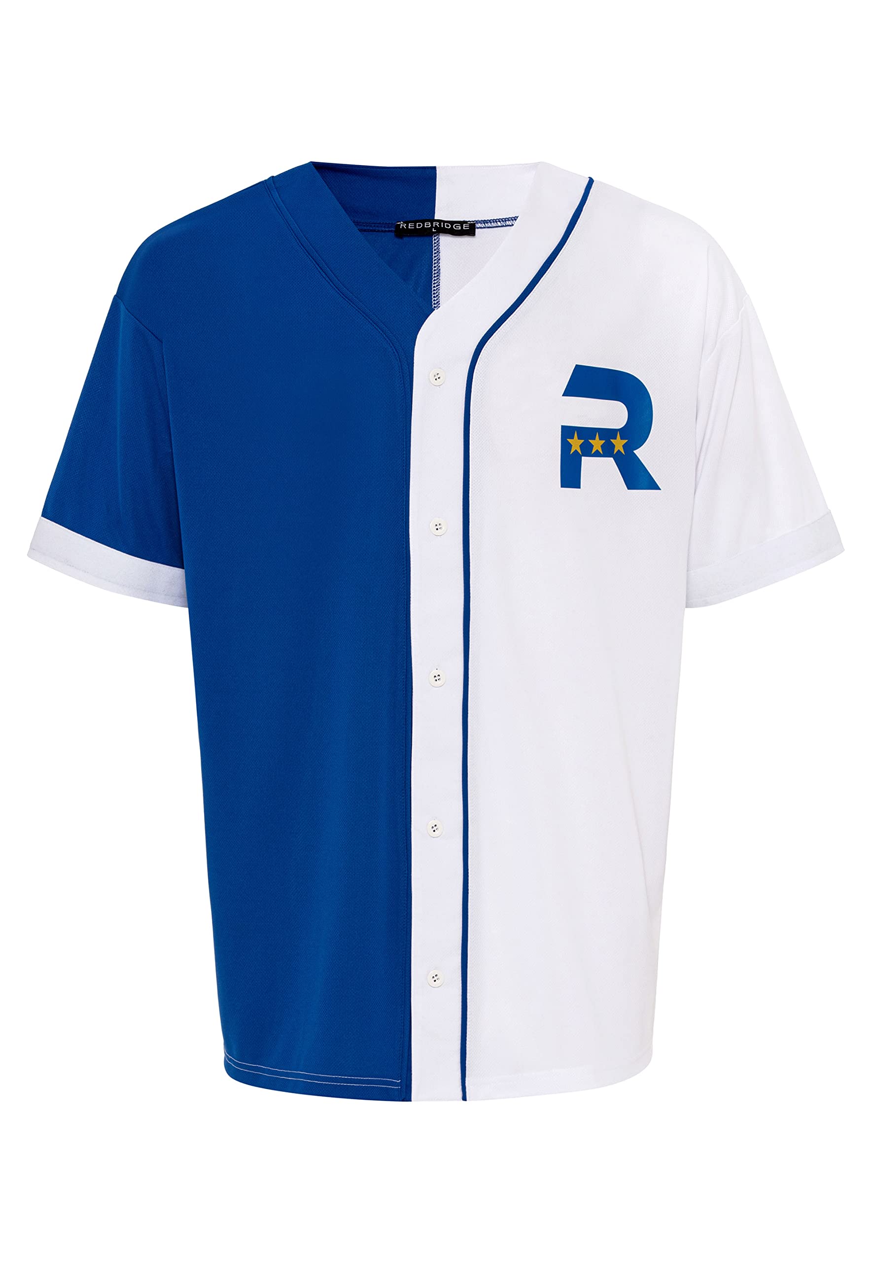 redbridge-baseballshirt-l-schwarz-wei-kurzarm-t-shirt image 8