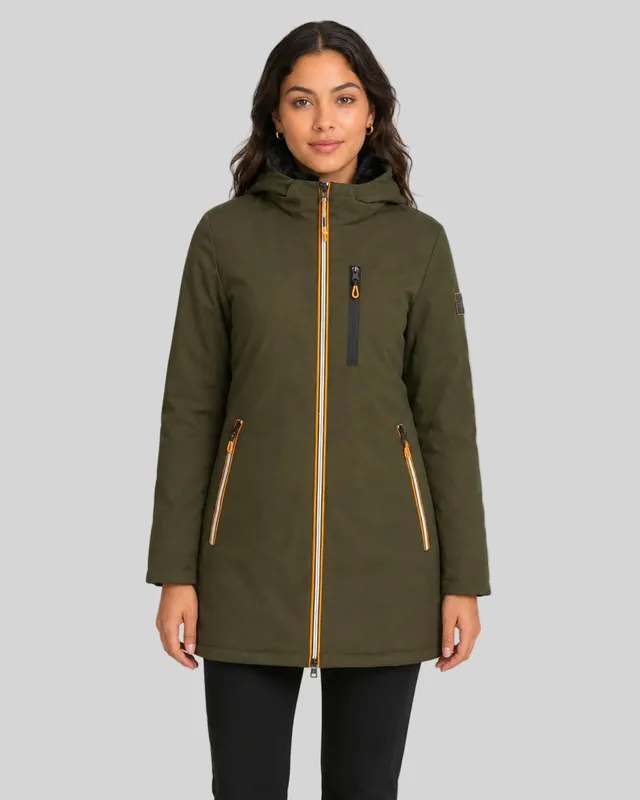 geographical-norway-cassim-damen-parka-khaki-winter image 1