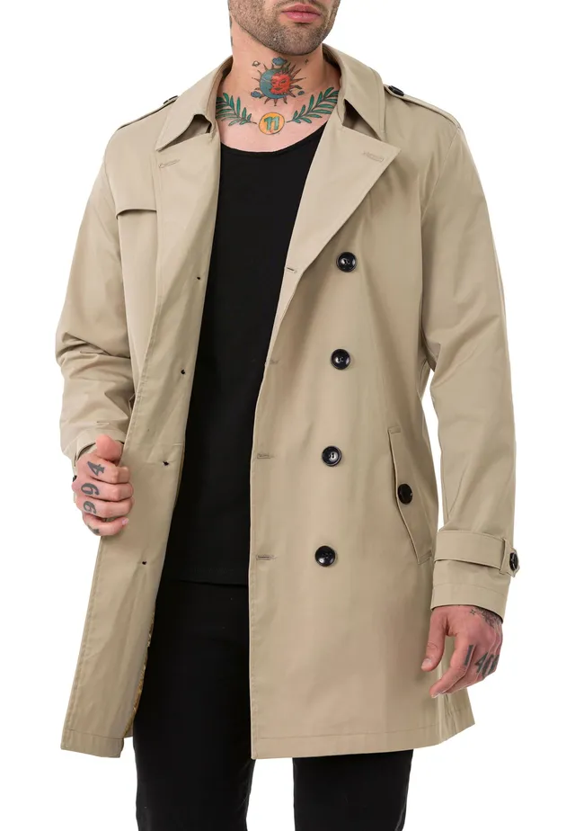 redbridge-m6132-trenchcoat-herren-beige-gr-s-leicht image 1