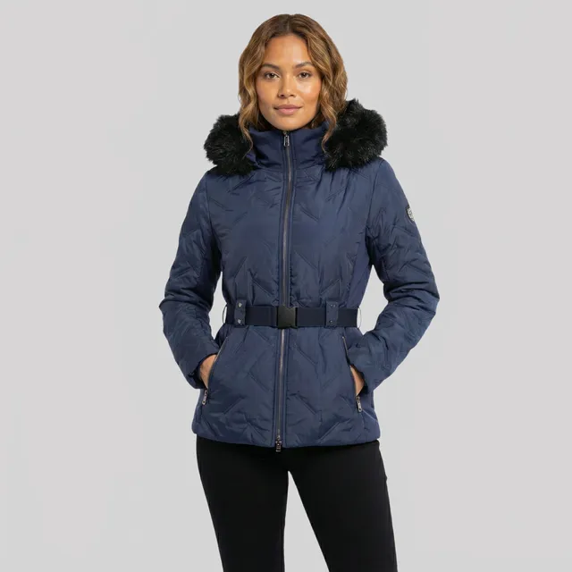 geographical-norway-barnir-damen-parka-schwarz-fellkapuze image 1