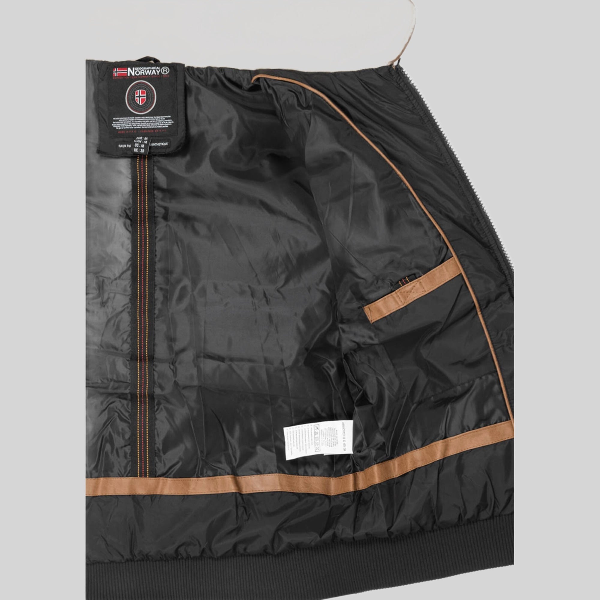 geographical-norway-abramovitch-steppjacke-herren-schwarz image 7
