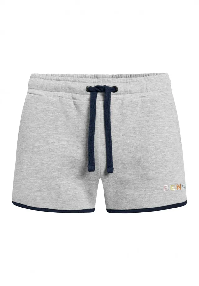 bench-starling-sweatshorts-damen-greymarl-kordelzug image 1