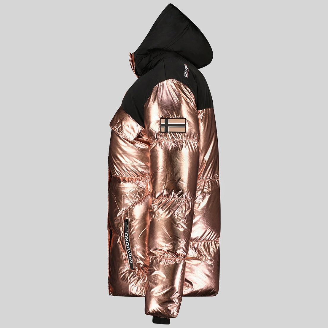 geographical-norway-bilkiss-parka-damen-silber-winter image 8