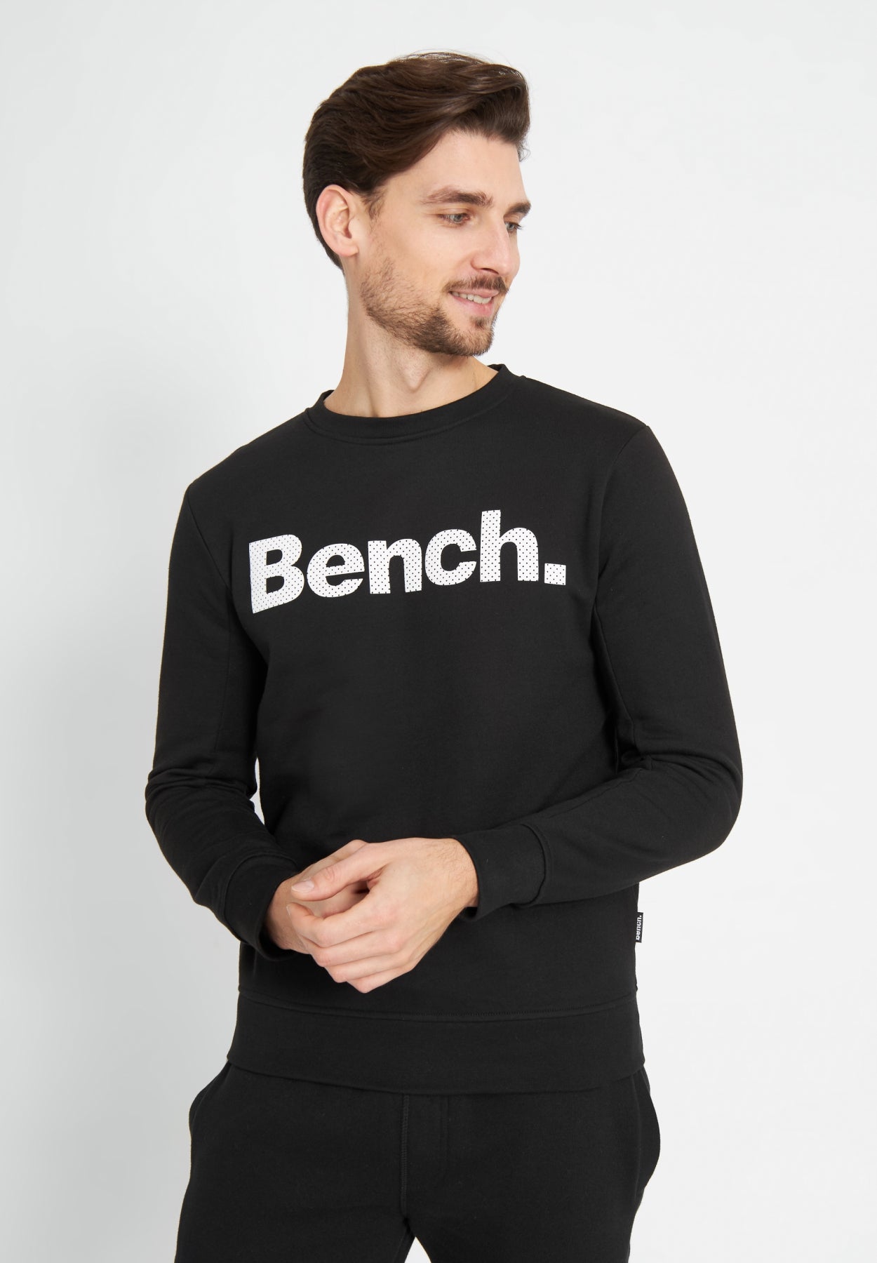bench-tipster-sweatshirt-herren-black-rundhals-baumwolle image 2