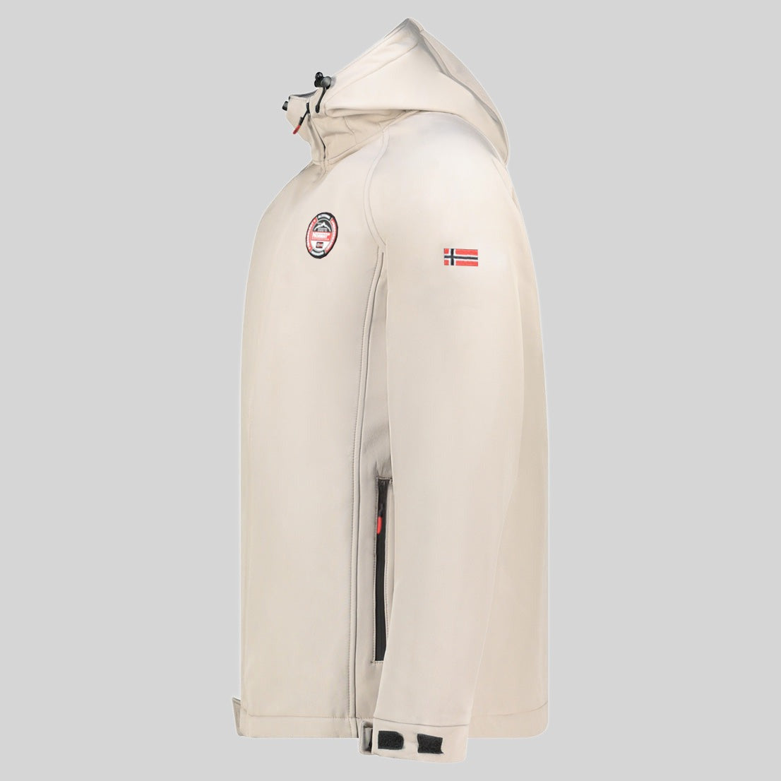 geographical-norway-tamigobadge-herren-softshelljacke-beige-wasserabweisend image 4