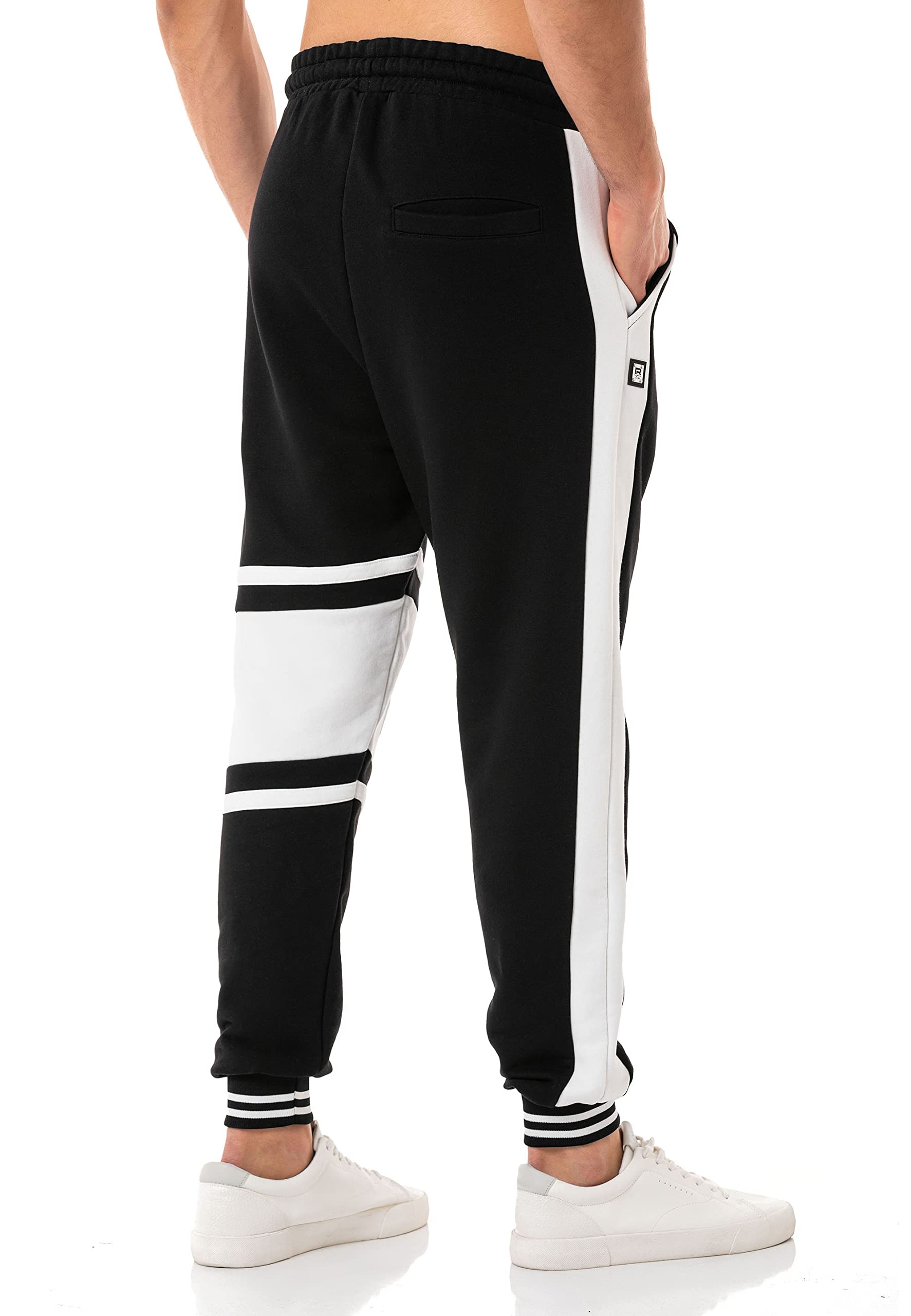redbridge-hosen-rbj-print-m4304-jogger-herren-ecru-baumwolle image 3