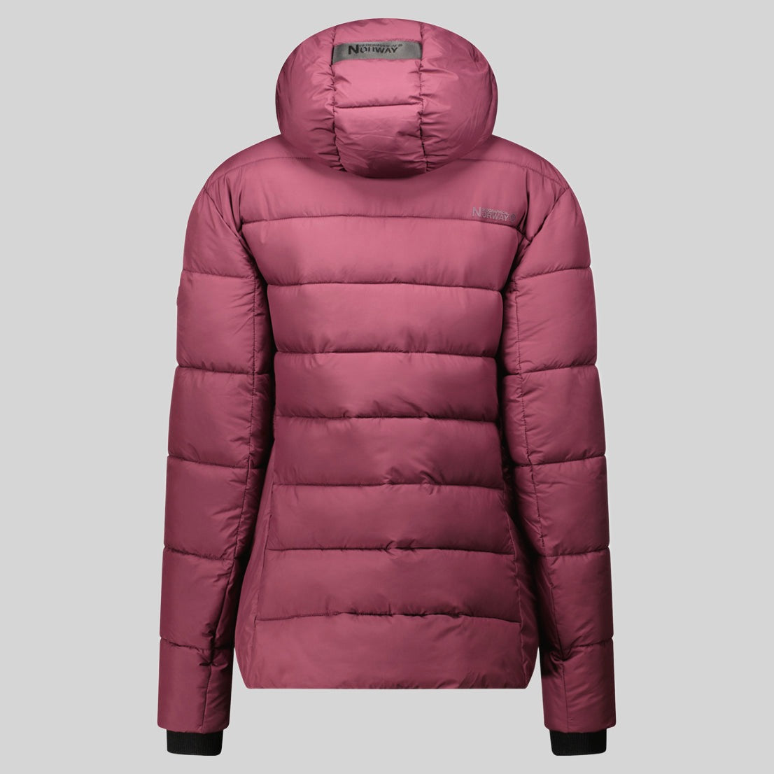 geographical-norway-camelia-damen-daunenjacke-bordeaux-kapuze image 4