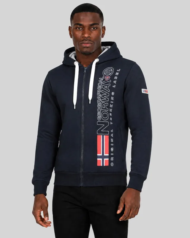 geographical-norway-fogora-herren-hoodie-marine-baumwolle image 1